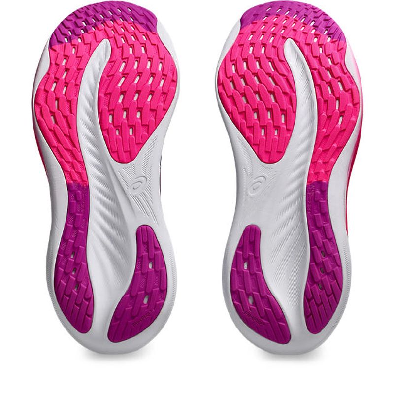 Tenis-asics-para-mujer-Gel-Nimbus-26-para-correr-color-azul.-Suela