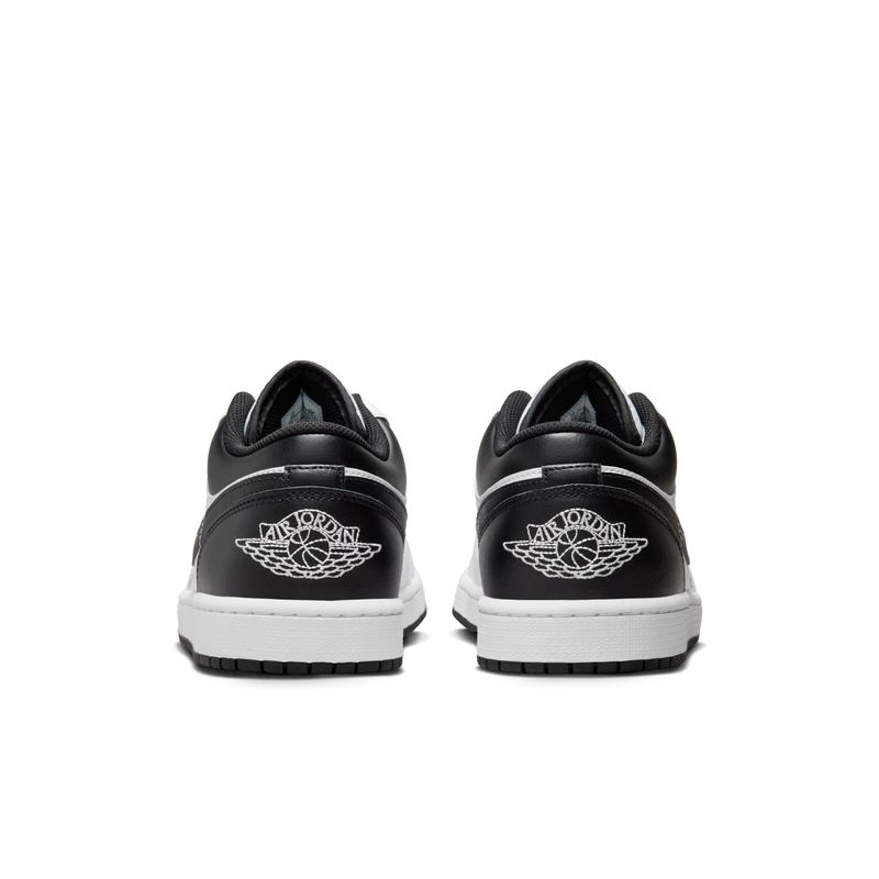 Tenis-nike-para-hombre-Air-Jordan-1-Low-para-moda-color-blanco.-Talon