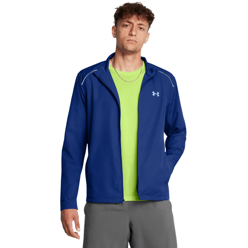 Camiseta-Manga-Larga-under-armour-para-hombre-Ua-Storm-Run-Jacket-para-correr-color-azul.-Frente-Sin-Modelo