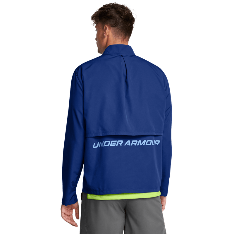 Camiseta-Manga-Larga-under-armour-para-hombre-Ua-Storm-Run-Jacket-para-correr-color-azul.-Reverso-Sin-Modelo