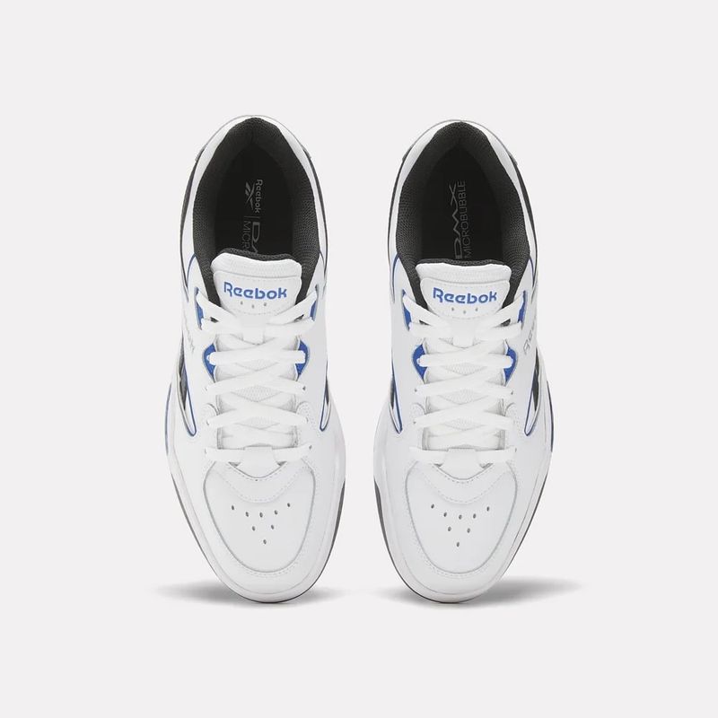 Tenis-reebok-para-hombre-Bb-4500-Dmx-para-baloncesto-color-blanco.-Par-Alineados