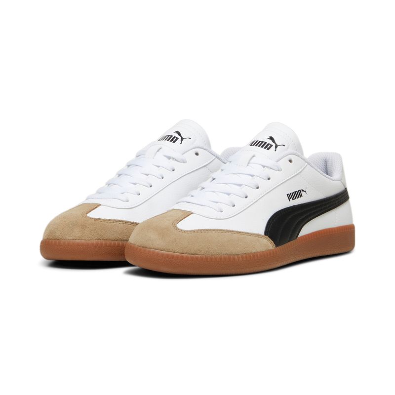 Tenis-puma-para-hombre-Puma-9-T-para-moda-color-blanco.-Par-Alineados