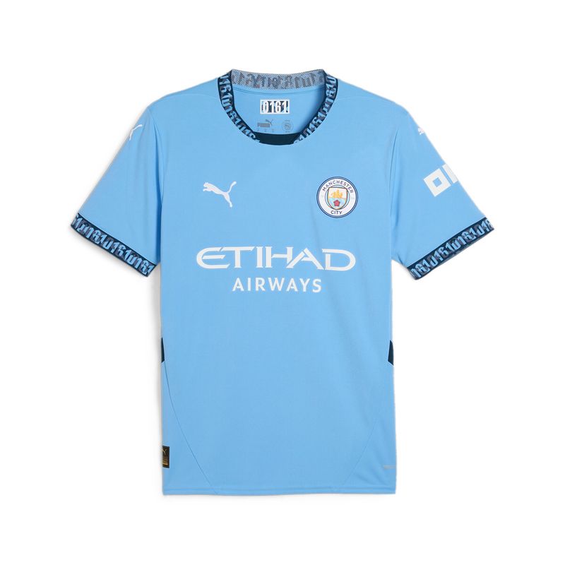 Camiseta-De-Equipo-puma-para-hombre-Mcfc-Home-Jersey-Replica-para-futbol-color-azul.-Frente-Sin-Modelo