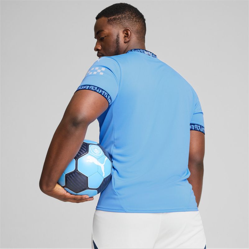 Camiseta-De-Equipo-puma-para-hombre-Mcfc-Home-Jersey-Replica-para-futbol-color-azul.-Detalle-4