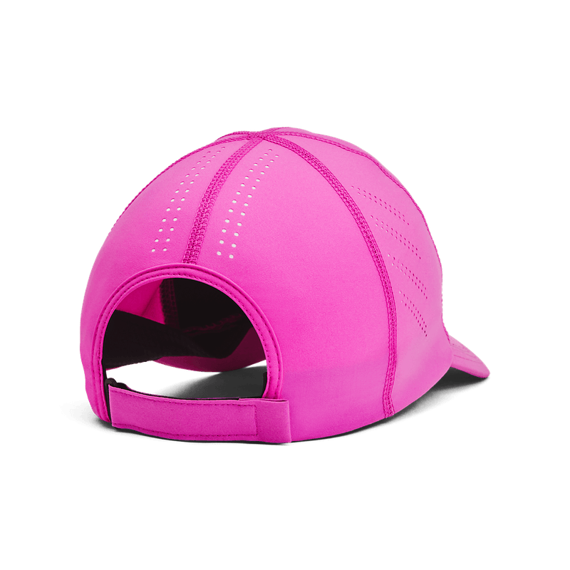 Gorra-under-armour-para-mujer-W-Iso-Chill-Launch-Adj-para-correr-color-rosado.-Reverso-Sin-Modelo