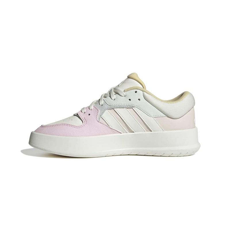 Tenis-adidas-para-mujer-Court-24-para-moda-color-rosado.-Lateral-Interna-Izquierda