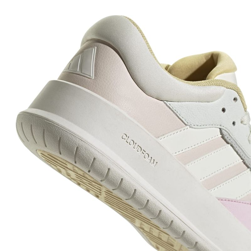 Tenis-adidas-para-mujer-Court-24-para-moda-color-rosado.-Detalle-2
