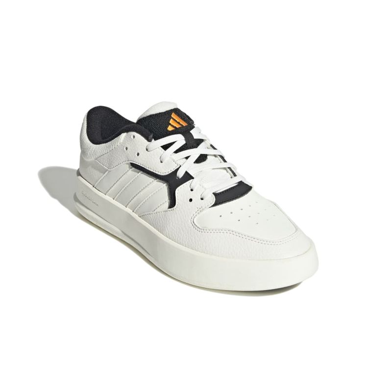 Tenis-adidas-para-hombre-Court-24-para-moda-color-blanco.-Par-Alineados