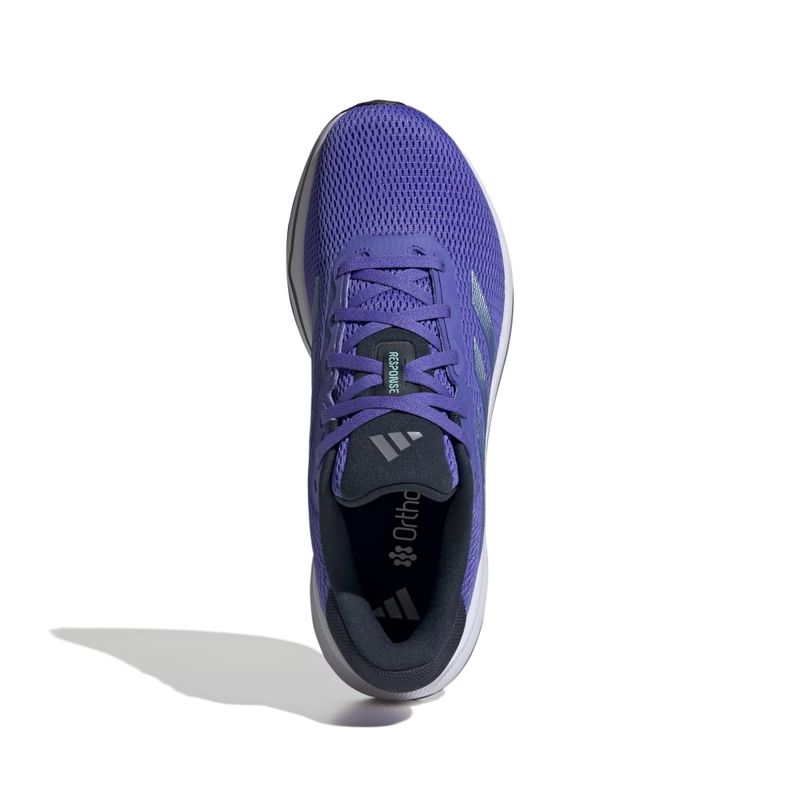 Tenis-adidas-para-hombre-Response-para-correr-color-azul.-Capellada
