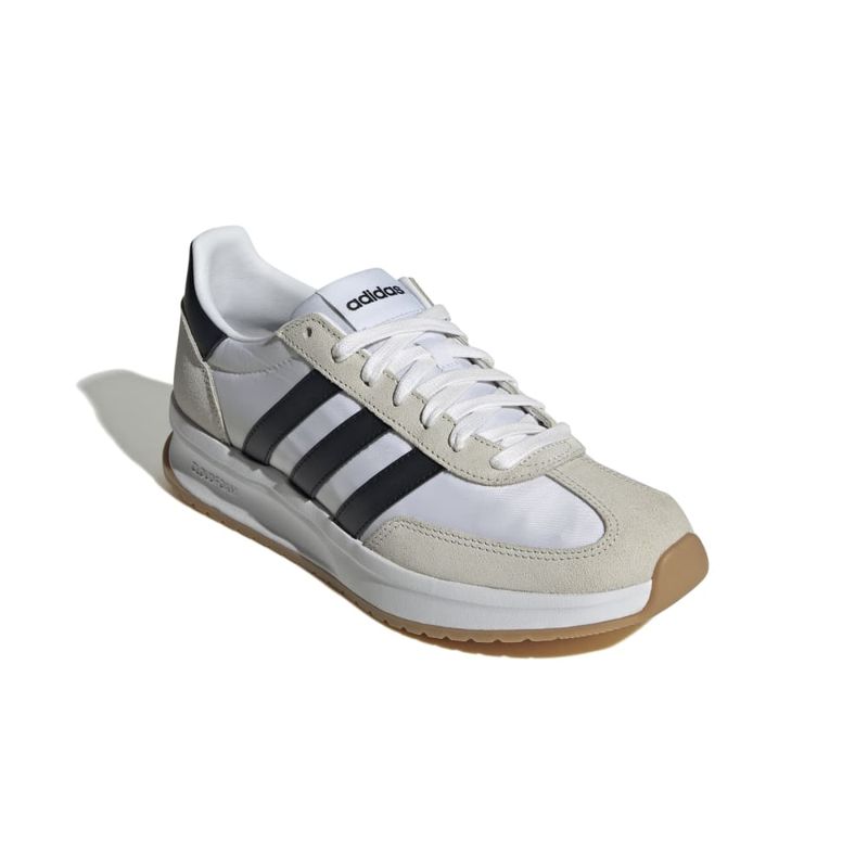 Tenis-adidas-para-hombre-Run-72-para-moda-color-blanco.-Par-Alineados