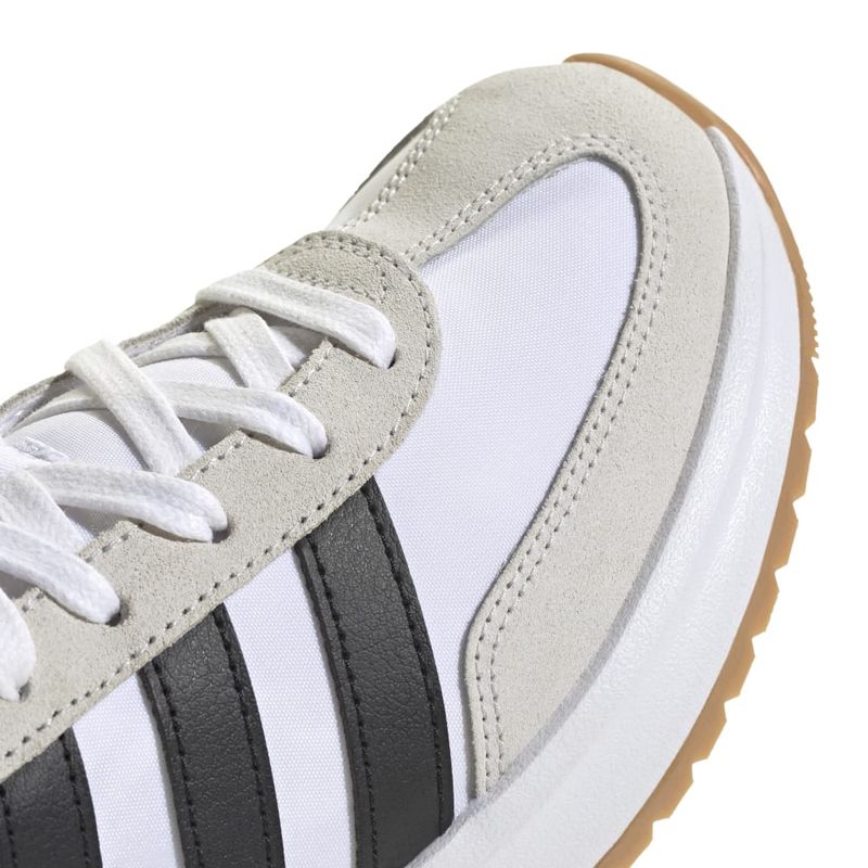 Tenis-adidas-para-mujer-Run-72-para-moda-color-blanco.-Detalle-2