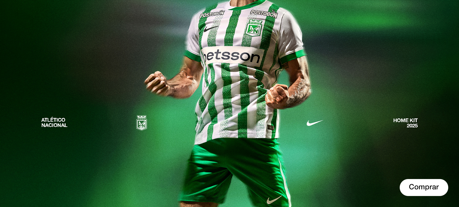 Camiseta Atletico Nacional Nike